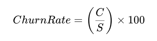 Formula to Calculate Churn Rate